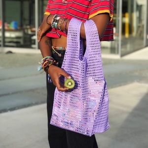 Baggu lilac net bag